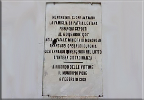 Centonove anni fa la tragedia di Monongah
