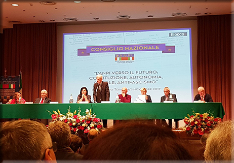 Una delegazione del Molise al c. n. ANPI