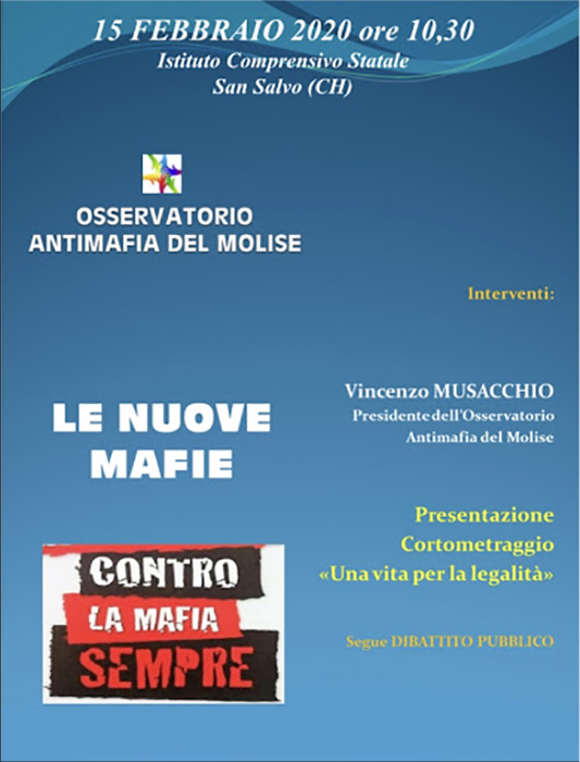 “Le nuove mafie” 