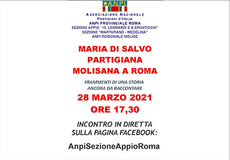 Ricordo di Maria Di Salvo trucidata dai fascisti