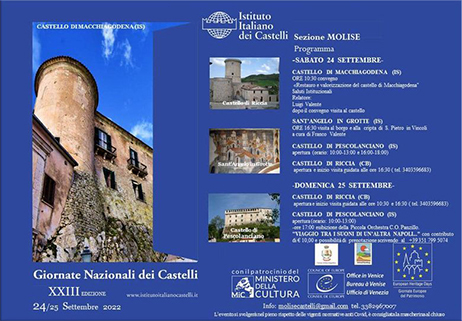 XXIII edizione delle Giornate Nazionali dei Castelli