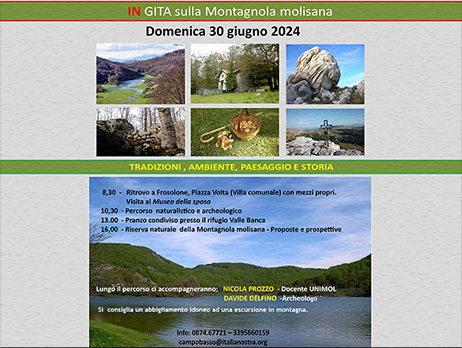 Escursione sulla Montagnola molisana