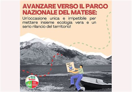 Avanzare verso il Parco Nazionale del Matese